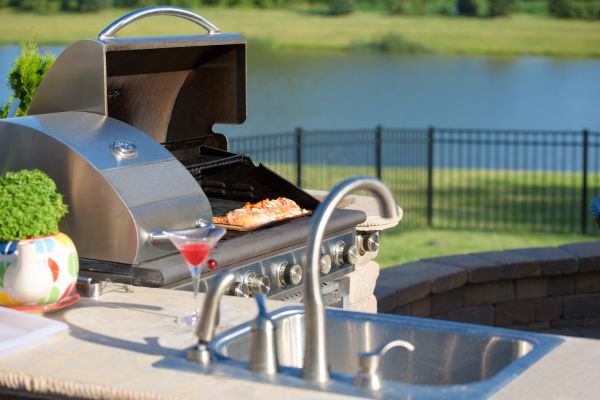 Outdoor Kitchen Plumbing in Park City